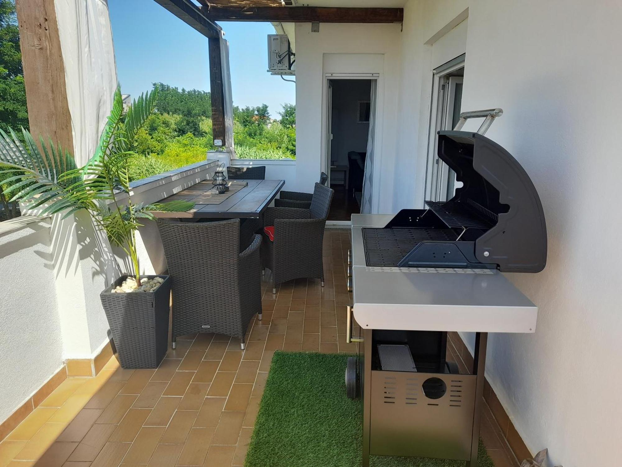 Melanie Appartement Privlaka  Buitenkant foto